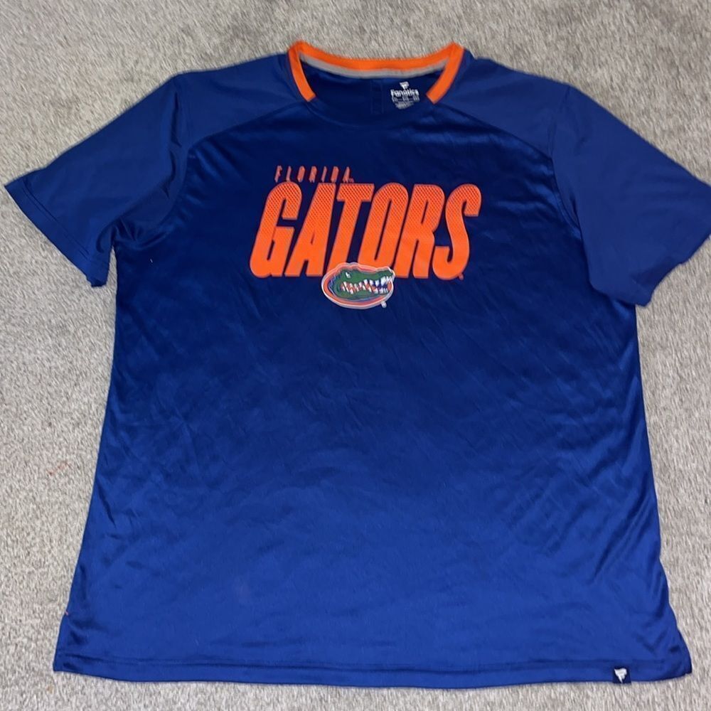 New Big Blue Florida Gators UF university team model Jersey shirt 2XL Polyester
